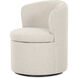 Dane Beige Swivel Dining Chair